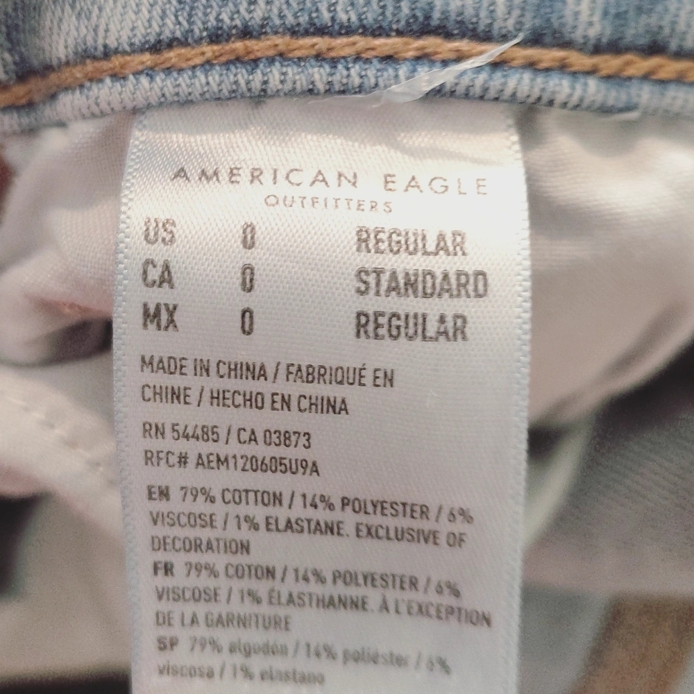 American Eagle Outfitters Light Blue Denim Pants - Picture 5 of 5